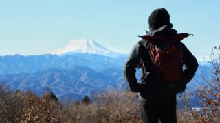 【陣馬山】富士山がくっきり見える眺めの良い山頂【山とカメラ Vol.1】
