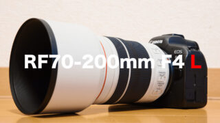 Canon RF70-200mm F4 L レビュー！作例も紹介